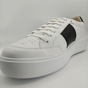 GEOX U OTTAYA B NAPPA GEOBUCK U927BB WHITE BLACK